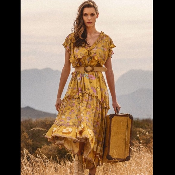 🌿 Spell Wild Bloom Dress • NWT • Size S - Picture 8 of 13